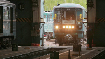 Работа депо Калужское Московского метрополитена